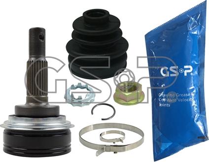 GSP 899122 - Šarnīru komplekts, Piedziņas vārpsta autospares.lv