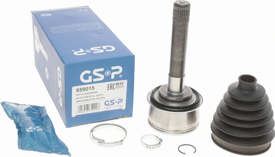 GSP 859015 - Шарнирный комплект, ШРУС, приводной вал www.autospares.lv