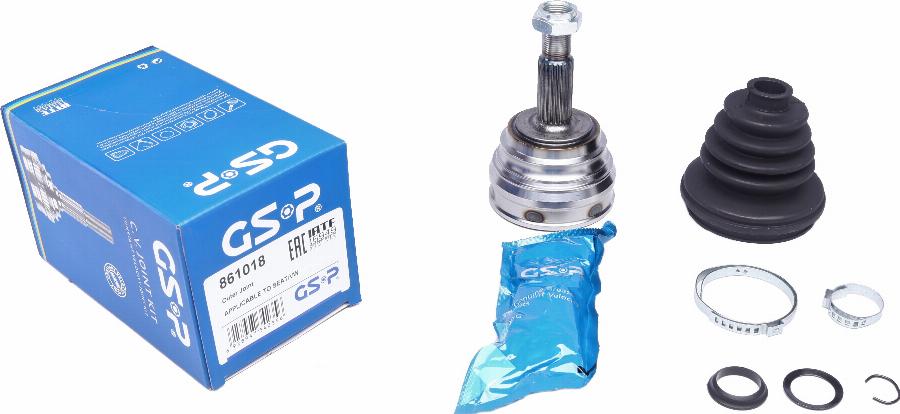 GSP 861018 - Joint Kit, drive shaft www.autospares.lv