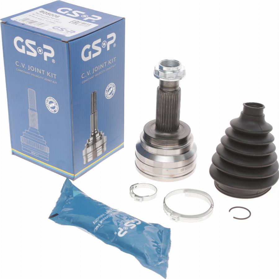 GSP 805006 - Joint Kit, drive shaft www.autospares.lv