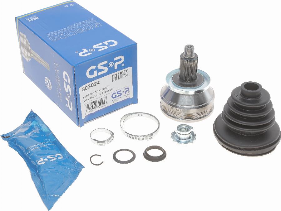 GSP 803024 - Joint Kit, drive shaft www.autospares.lv