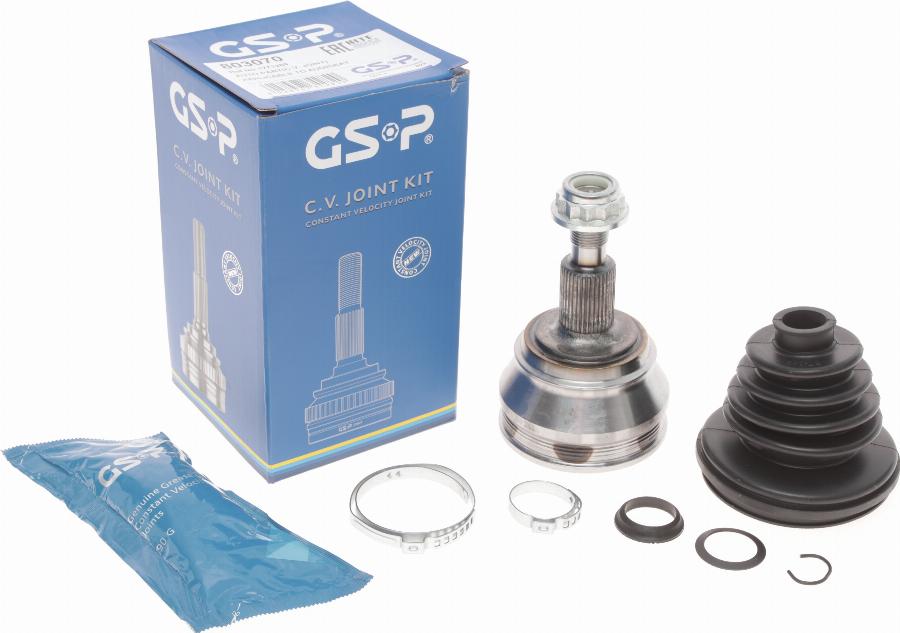 GSP 803070 - Šarnīru komplekts, Piedziņas vārpsta autospares.lv