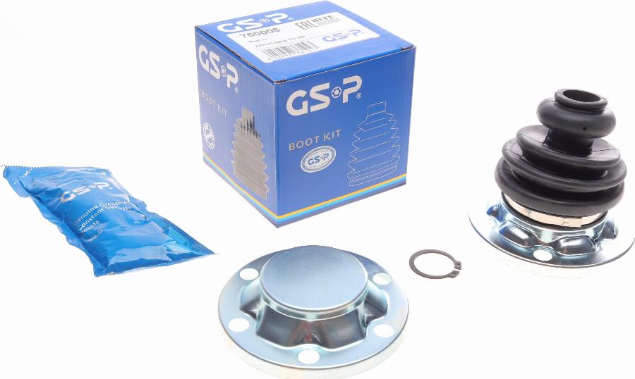 GSP 760006 - Пыльник, приводной вал www.autospares.lv