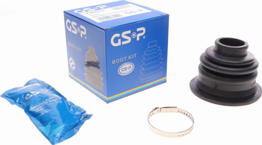 GSP 760015 - Пыльник, приводной вал www.autospares.lv