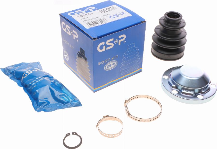 GSP 760154 - Пыльник, приводной вал www.autospares.lv