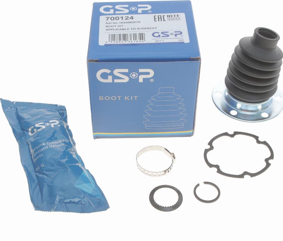 GSP 700124 - Пыльник, приводной вал www.autospares.lv