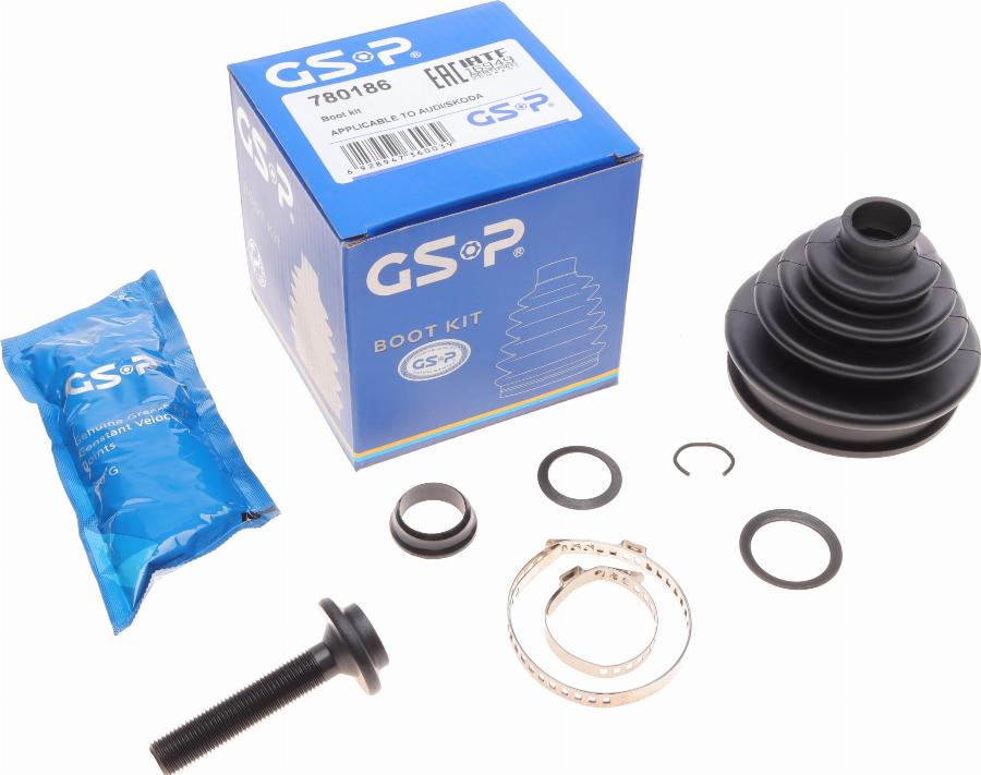 GSP 780186 - Пыльник, приводной вал www.autospares.lv