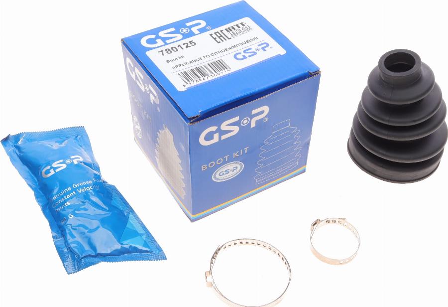 GSP 780125 - Putekļusargs, Piedziņas vārpsta autospares.lv