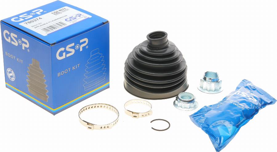 GSP 780374 - Пыльник, приводной вал www.autospares.lv