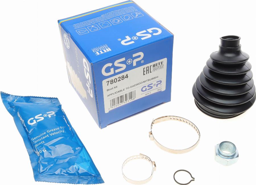 GSP 780284 - Bellow, drive shaft www.autospares.lv