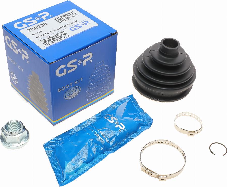 GSP 780230 - Пыльник, приводной вал www.autospares.lv