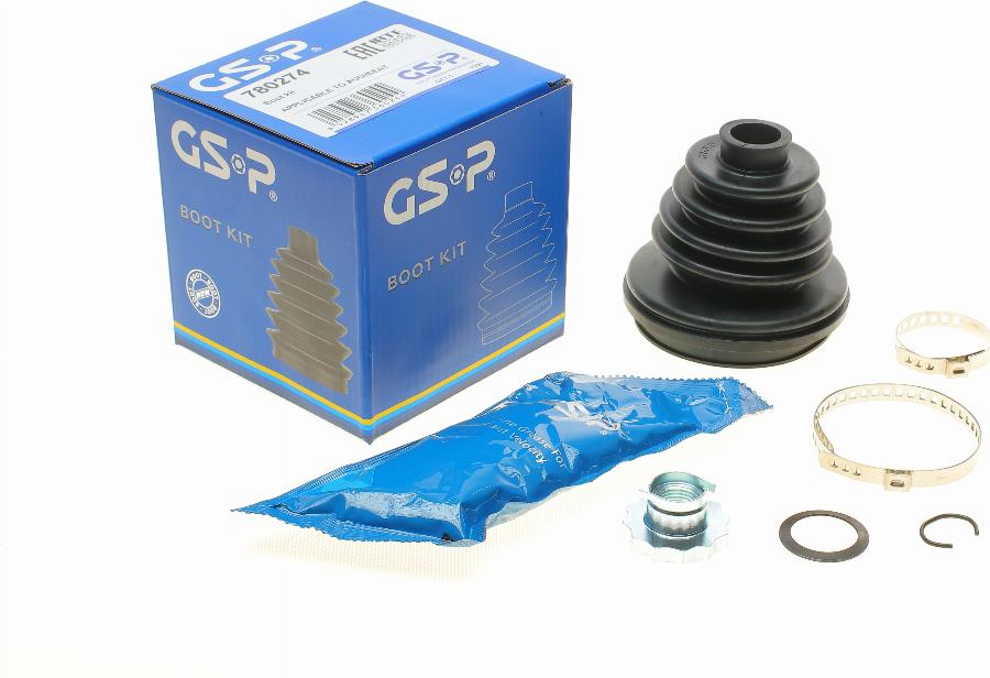 GSP 780274 - Putekļusargs, Piedziņas vārpsta www.autospares.lv