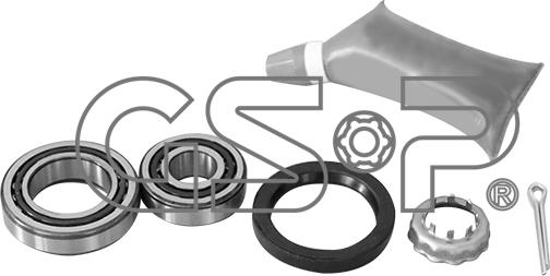 GSP GK4529A - Wheel hub, bearing Kit www.autospares.lv