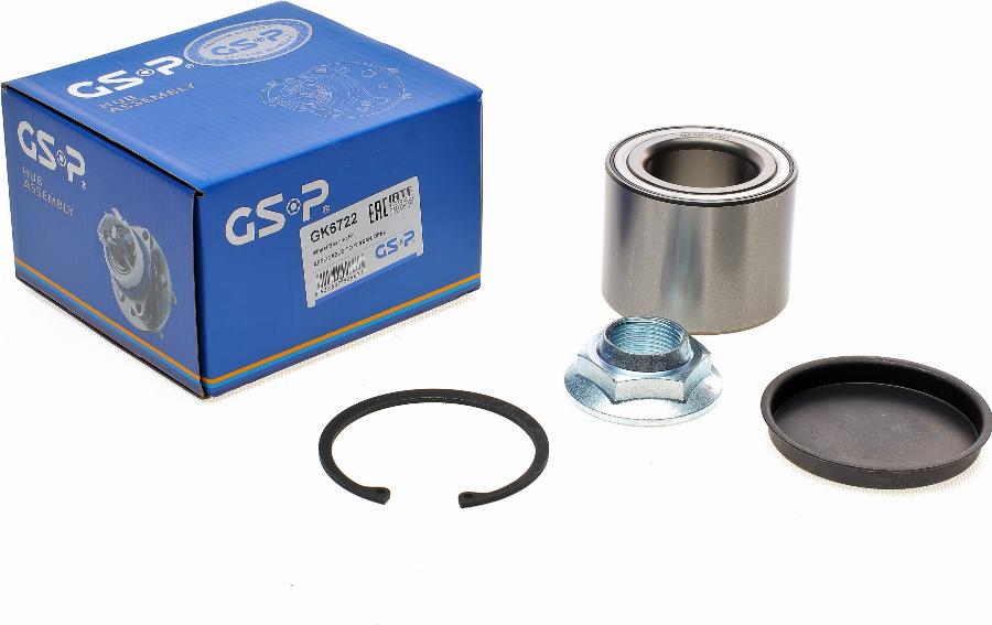 GSP GK6722 - Wheel hub, bearing Kit www.autospares.lv