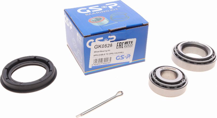 GSP GK0526 - Wheel hub, bearing Kit www.autospares.lv