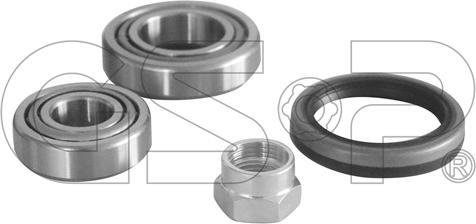 GSP GK00X71 - Wheel hub, bearing Kit www.autospares.lv