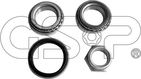 GSP GK0740 - Wheel hub, bearing Kit www.autospares.lv