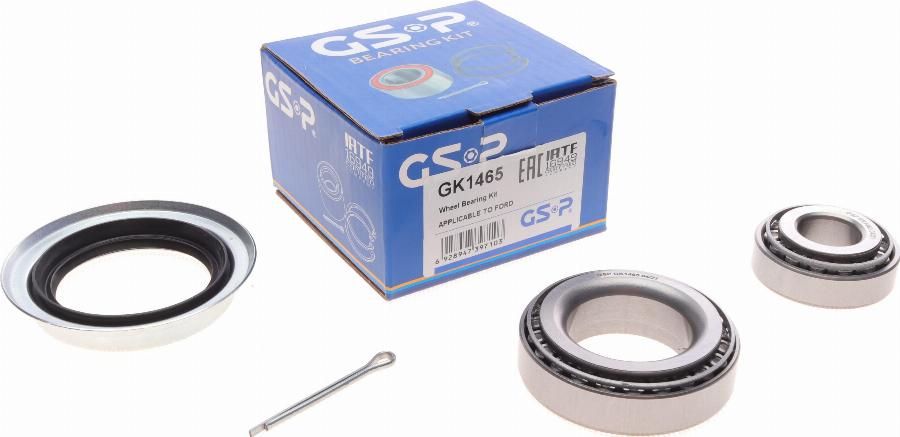 GSP GK1465 - Riteņa rumbas gultņa komplekts www.autospares.lv