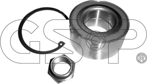 GSP GK1432 - Wheel hub, bearing Kit www.autospares.lv