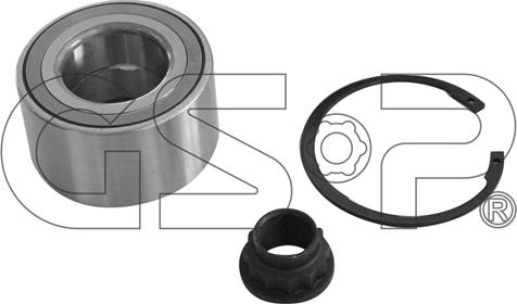 GSP GK3945 - Wheel hub, bearing Kit www.autospares.lv