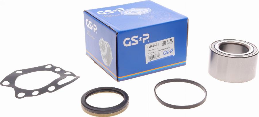 GSP GK3435 - Wheel hub, bearing Kit www.autospares.lv