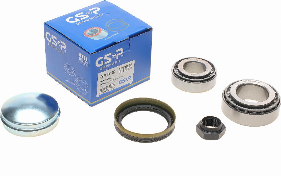 GSP GK3430 - Riteņa rumbas gultņa komplekts www.autospares.lv