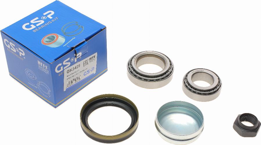 GSP GK3429 - Wheel hub, bearing Kit www.autospares.lv