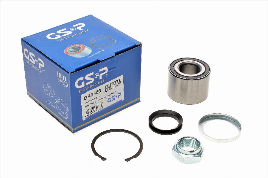 GSP GK3556 - Riteņa rumbas gultņa komplekts www.autospares.lv