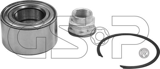 GSP GK3528 - Wheel hub, bearing Kit www.autospares.lv