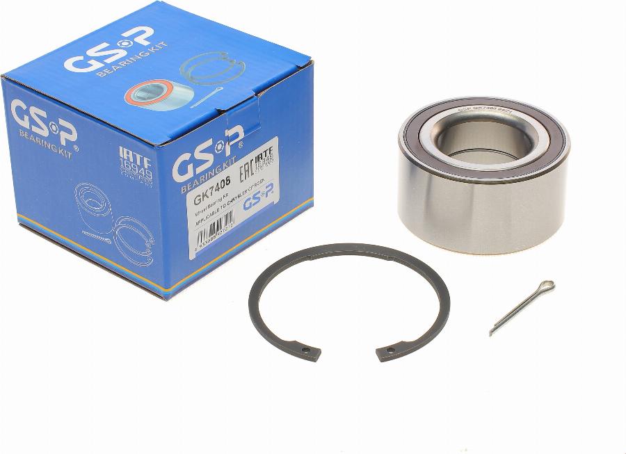 GSP GK7408 - Riteņa rumba www.autospares.lv