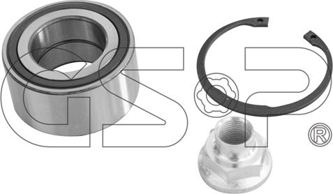 GSP GK7526 - Wheel hub, bearing Kit www.autospares.lv