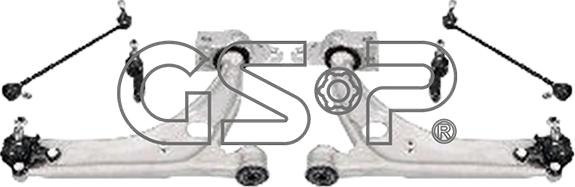 GSP S990017SK - Suspension Kit www.autospares.lv