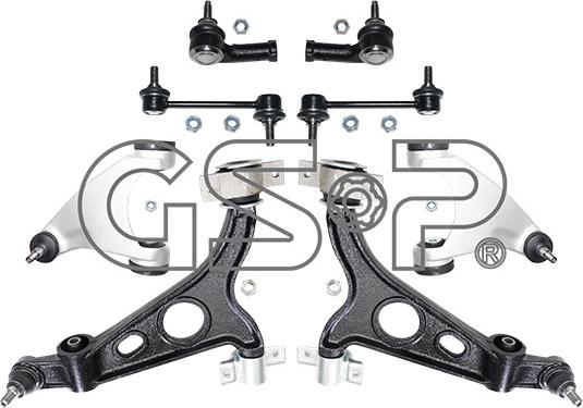 GSP S990033SK - Remkomplekts, Neatk. balstiekārtas šķērssvira www.autospares.lv