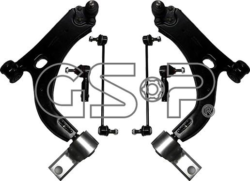 GSP S990021SK - Remkomplekts, Neatk. balstiekārtas šķērssvira www.autospares.lv