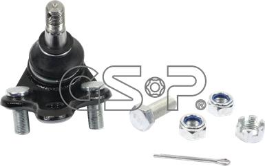 GSP S080219 - Шаровая опора, несущий / направляющий шарнир www.autospares.lv