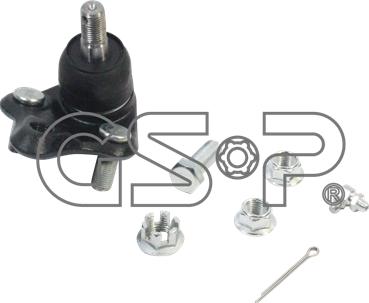 GSP S080221 - Шаровая опора, несущий / направляющий шарнир www.autospares.lv