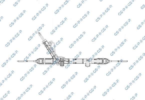 GSP SR900832 - Stūres mehānisms www.autospares.lv