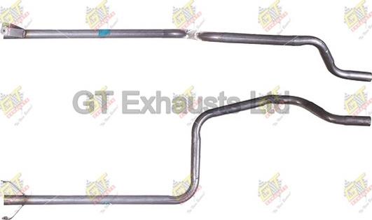 GT Exhausts GDN223 - Izplūdes caurule www.autospares.lv