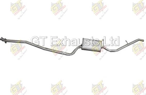 GT Exhausts GFD892 - Глушитель выхлопных газов, конечный www.autospares.lv