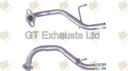 GT Exhausts GHY074 - Izplūdes caurule www.autospares.lv