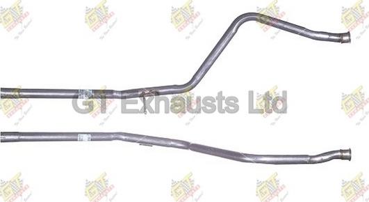 GT Exhausts GPG622 - Izplūdes caurule www.autospares.lv