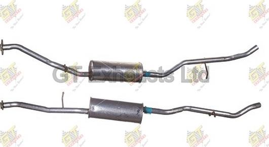 GT Exhausts GSZ065 - Глушитель выхлопных газов, конечный www.autospares.lv