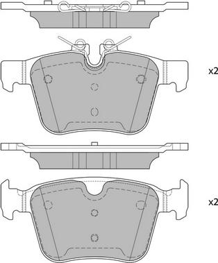 Hagen GP4069 - Bremžu uzliku kompl., Disku bremzes www.autospares.lv