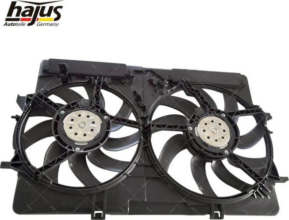 hajus Autoteile 1211551 - Fan, radiator www.autospares.lv