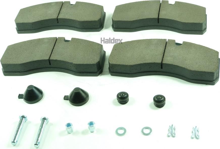 Haldex 1910959010 - Brake Pad Set, disc brake www.autospares.lv