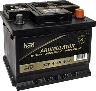 Hart 564 520 - Starter Battery www.autospares.lv