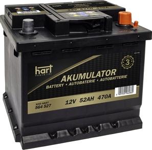 Hart 564 527 - Starter Battery www.autospares.lv