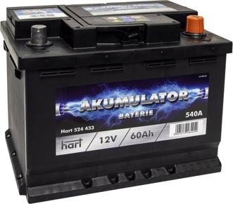 Hart 524 433 - Starter Battery www.autospares.lv