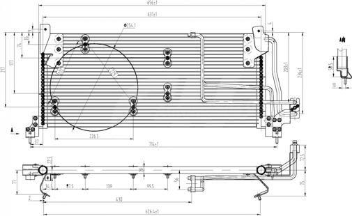 Hart 606 138 - Kondensators, Gaisa kond. sistēma www.autospares.lv