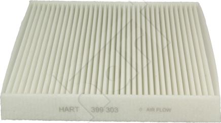 Hart 399 303 - Filtrs, Salona telpas gaiss www.autospares.lv